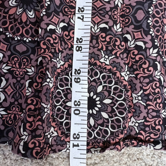 Torrid Medallion Print Babydoll Mini Dress Strappy Swing Tunic Boho Plus Size 5X - Picture 15 of 15